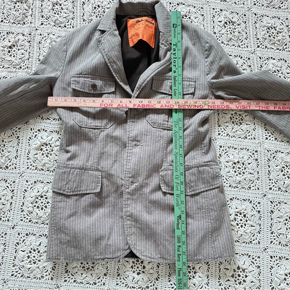 All Son men’s jacket urban outfitters military Korean style small - Picture 7 of 9
